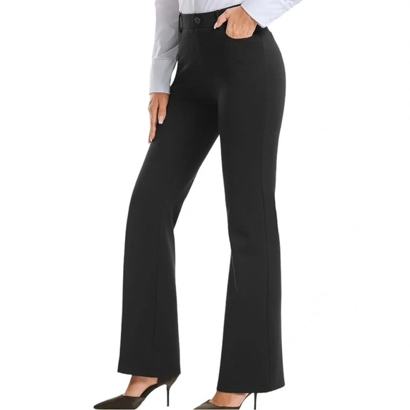 NWT Women’s Plus Sized Pull On Dress Casual Pants - Picture 1 of 6